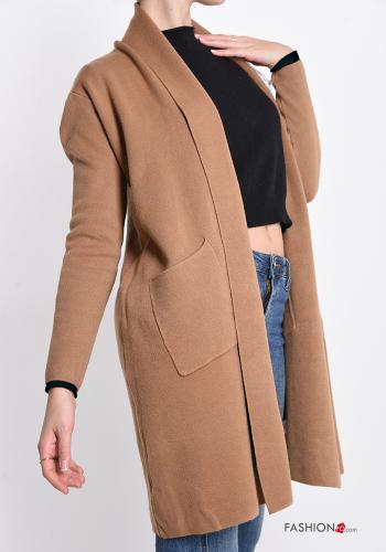 Wool Mix Cardigan with pockets - ph 3