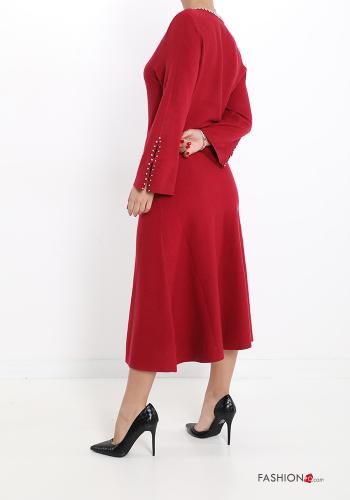 long sleeve Dress with studs - ph 2