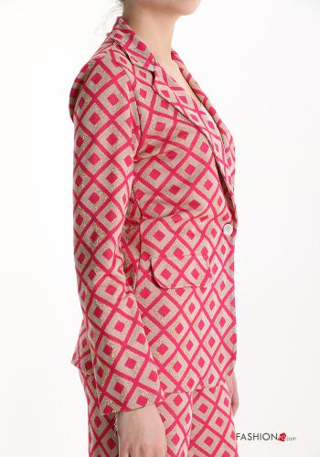 Blazer Fantasia geometrica - ph 3