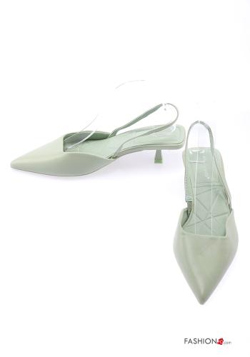 Scarpe con tacco ecopelle - ph 2