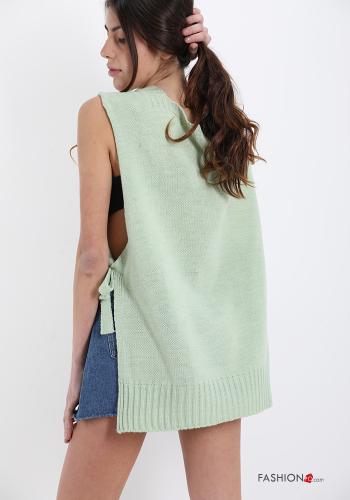 Maglione  con fiocco scollo a V - ph 2