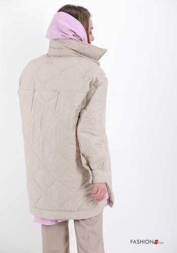 Daunenjacke  mit Knöpfen mit Taschen - ph 2