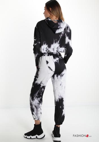 Business Suit in Cotton  with pockets Batik print - ph 2