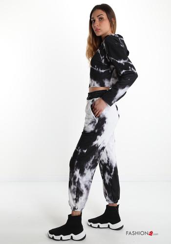 Business Suit in Cotton  with pockets Batik print - ph 3