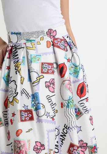 Falda Estampado pop art - ph 4