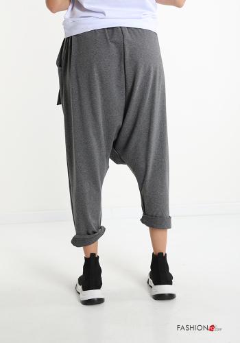 Trousers in Cotton  with pockets - ph 2
