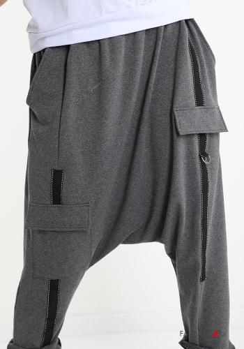 Trousers in Cotton  with pockets - ph 4