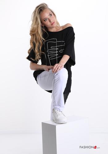 Tunique en Coton Imprimé artistique - ph 5