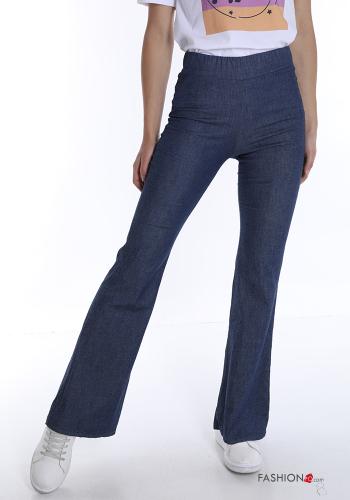 Jeans in Cotone  a zampa - ph 1