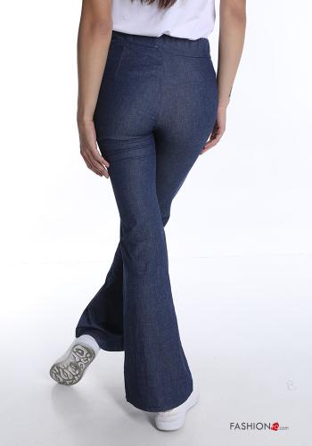 Jeans in Cotone  a zampa - ph 2