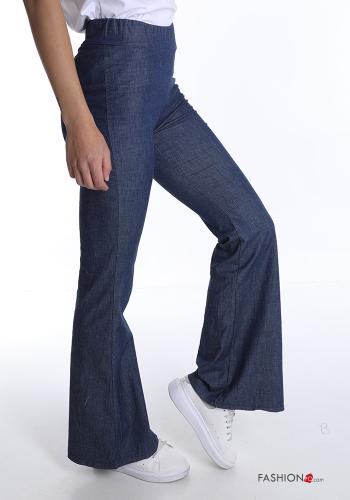 Jeans in Cotone  a zampa - ph 3