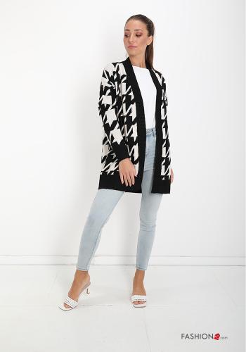 Strickjacke Hahnentritt Muster - ph 5