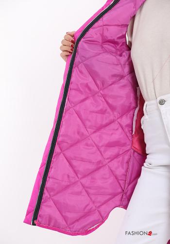 Gilet with pockets with hood with zip - ph 5