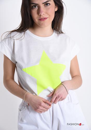 T-shirt in Cotone Fantasia stampata - ph 1