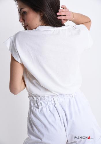 T-shirt in Cotone Fantasia stampata - ph 2