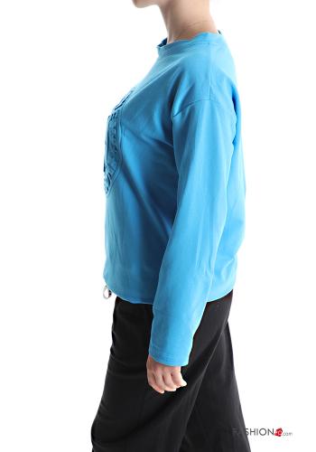 Sweatshirt en Coton imprimé avec coulisse - ph 3