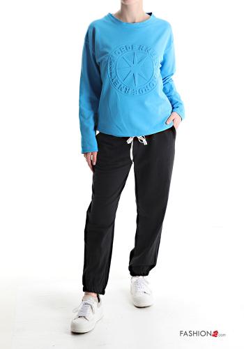 Sweatshirt en Coton imprimé avec coulisse - ph 5