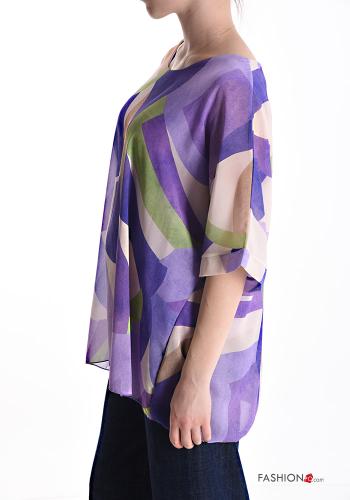 Abstract print Blouse 3/4 sleeve - ph 3