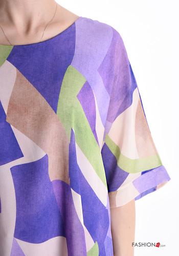 Abstract print Blouse 3/4 sleeve - ph 4