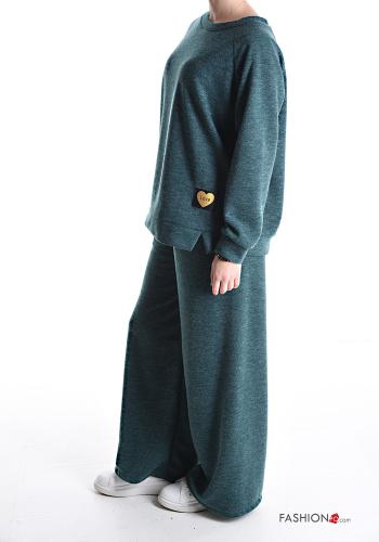Conjunto wide leg com elástico - ph 3
