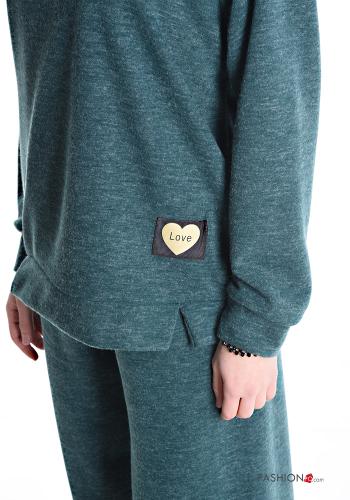 Conjunto wide leg com elástico - ph 4