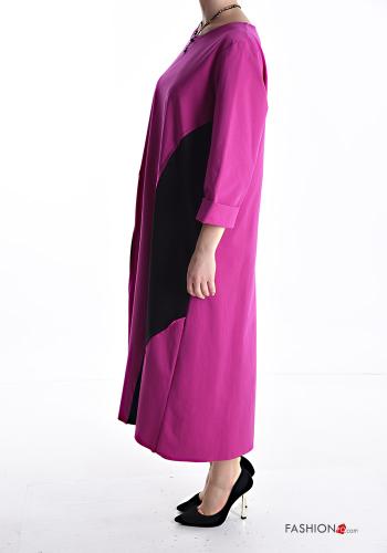 Abito in Cotone lungo girocollo - ph 3