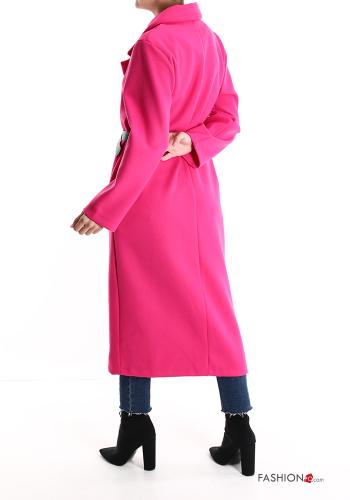 Coat with belt with pockets - ph 2