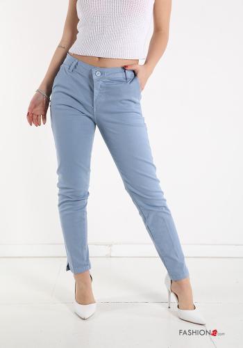 Cotton Trousers with pockets