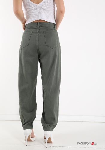 Pantalon en Coton avec poches - ph 2