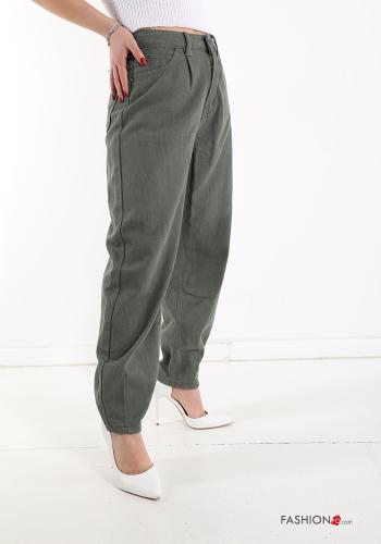 Pantalon en Coton avec poches - ph 3
