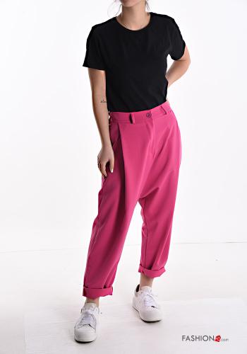 mit tiefem schritt Hose mit Taschen mit gummizug - ph 5
