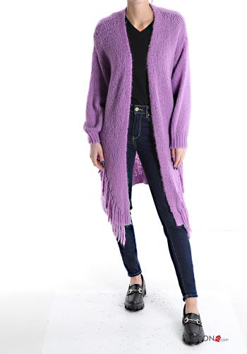 Gilet en Mohair à franges - ph 1