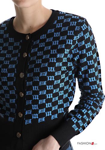 Chaqueta de punto Estampado Geométrico con botones - ph 4