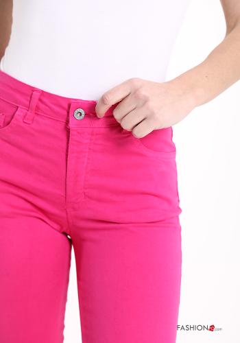 Pantalone in Cotone a zampa con tasche - ph 4