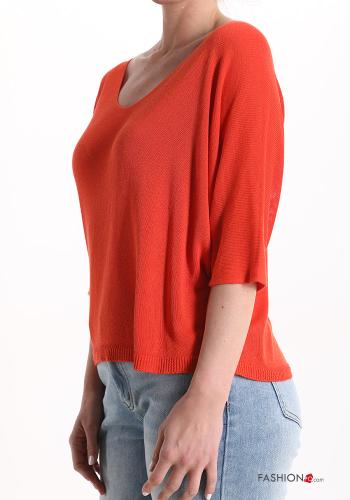 V-Ausschnitt Strickpullover - ph 3