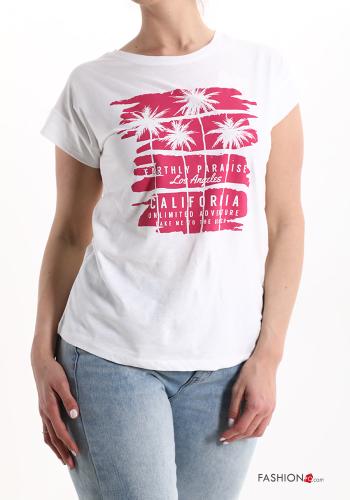 Patterned Cotton T-shirt