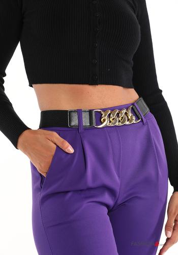 Pantalone con cintura con tasche - ph 4