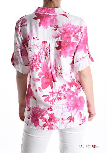 Camicia maniche corte Fantasia floreale - ph 2