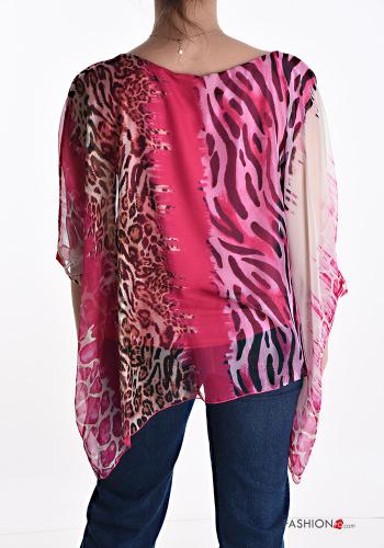 Animal print Blouse 3/4 sleeve - ph 2