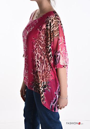 Animal print Blouse 3/4 sleeve - ph 3