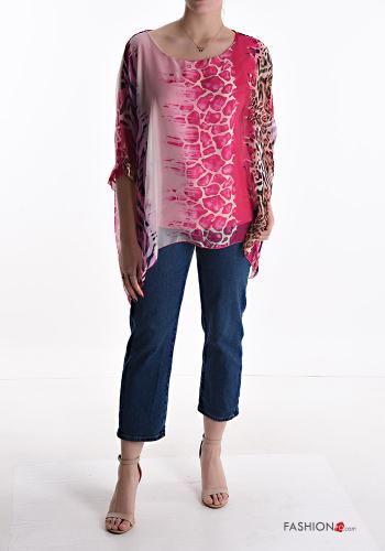 Animal print Blouse 3/4 sleeve - ph 5