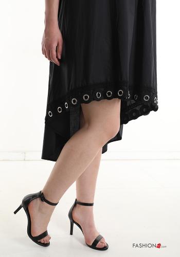 Abito in Cotone oversize asimmetrico con tasche - ph 4