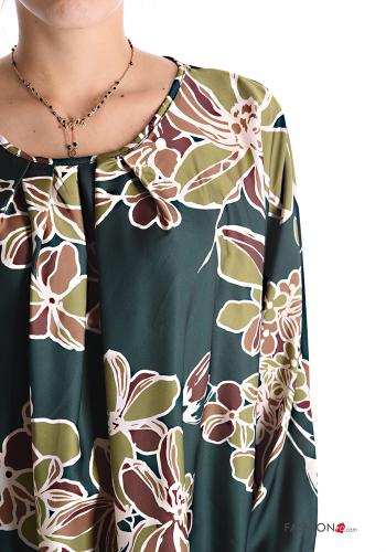 Blusa Fantasia floreale con elastico - ph 4
