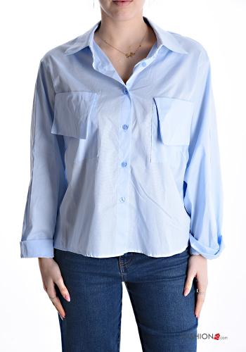 Cotton Shirt with pockets