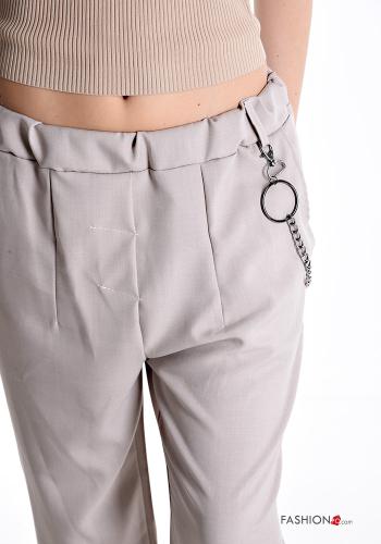 Hose mit Taschen mit gummizug mit kette - ph 4