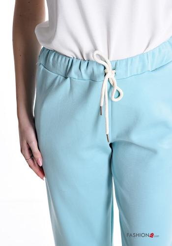 Jogginghose mit Taschen mit gummizug mit kordelzug - ph 4