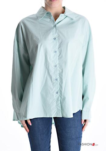 Camicia in Cotone plissé - ph 1