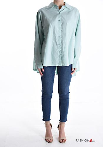 Camicia in Cotone plissé - ph 5