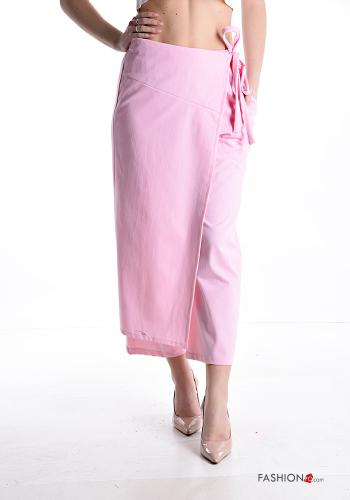 Pantalones a rayas con lazo con elástico - ph 1