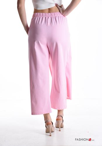 Pantalones a rayas con lazo con elástico - ph 2
